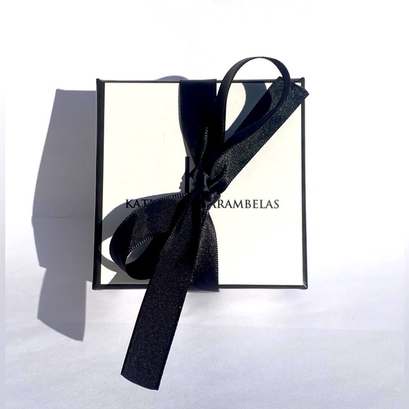 Katherine Karambelas Luxury Earrings Swarovski Crystals Timeless Party Gift Glam - Picture 2 of 6